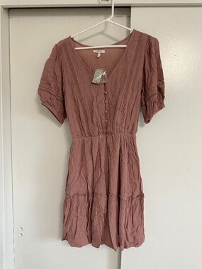 NWT S Maurice’s Mauve Mini Dress